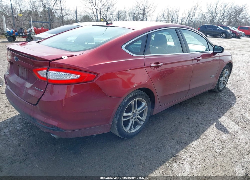 2015 FORD FUSION ENERGI TITANIUM VIN: 3FA6P0SU9FR289738