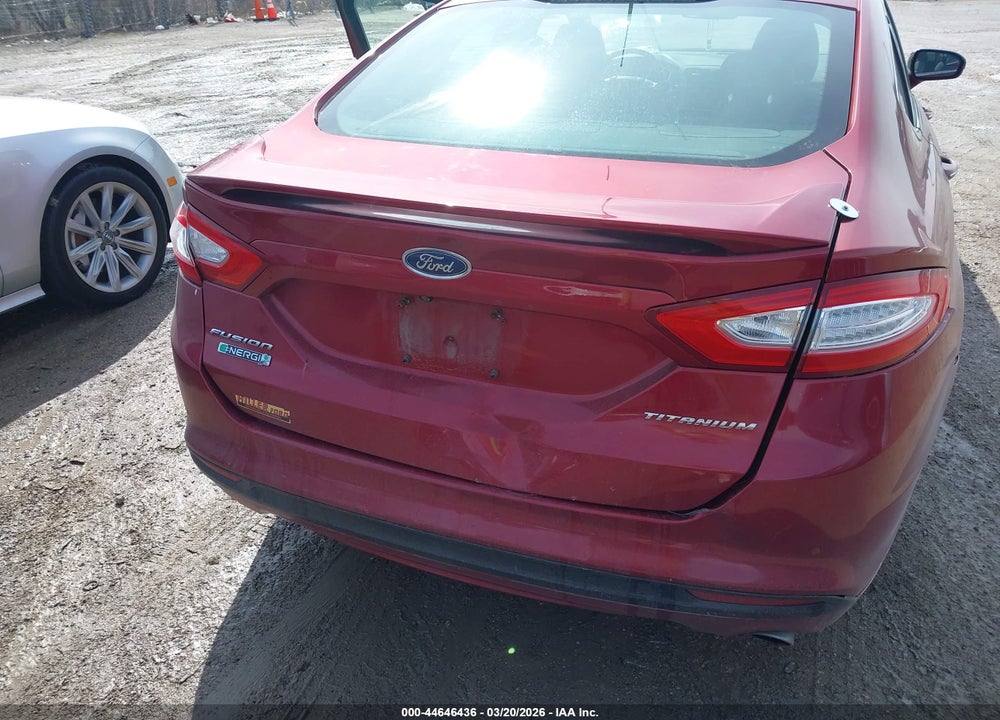 2015 FORD FUSION ENERGI TITANIUM VIN: 3FA6P0SU9FR289738
