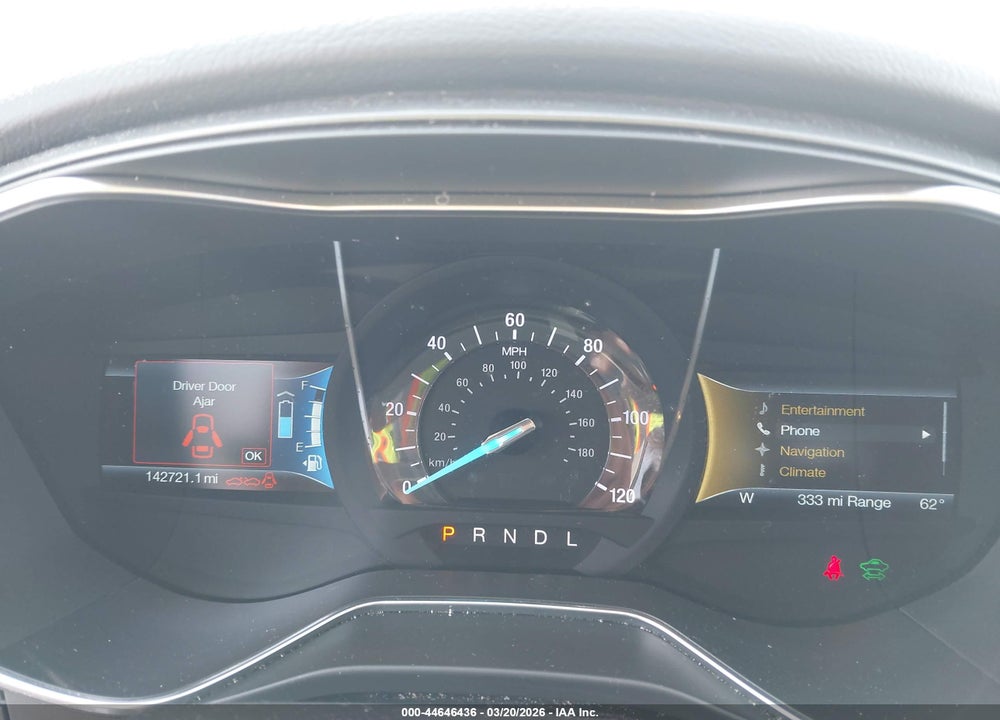 2015 FORD FUSION ENERGI TITANIUM VIN: 3FA6P0SU9FR289738