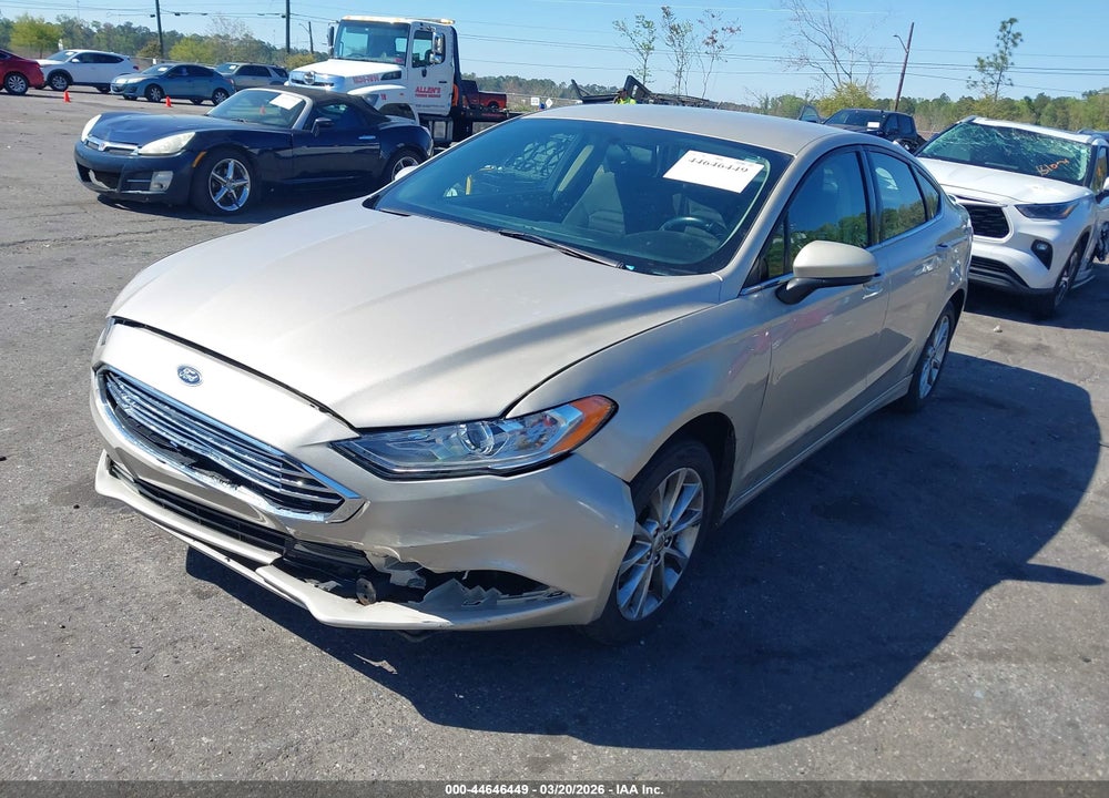 2017 FORD FUSION SE VIN: 3FA6P0H78HR334334