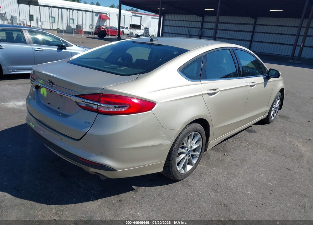 2017 FORD FUSION SE VIN: 3FA6P0H78HR334334