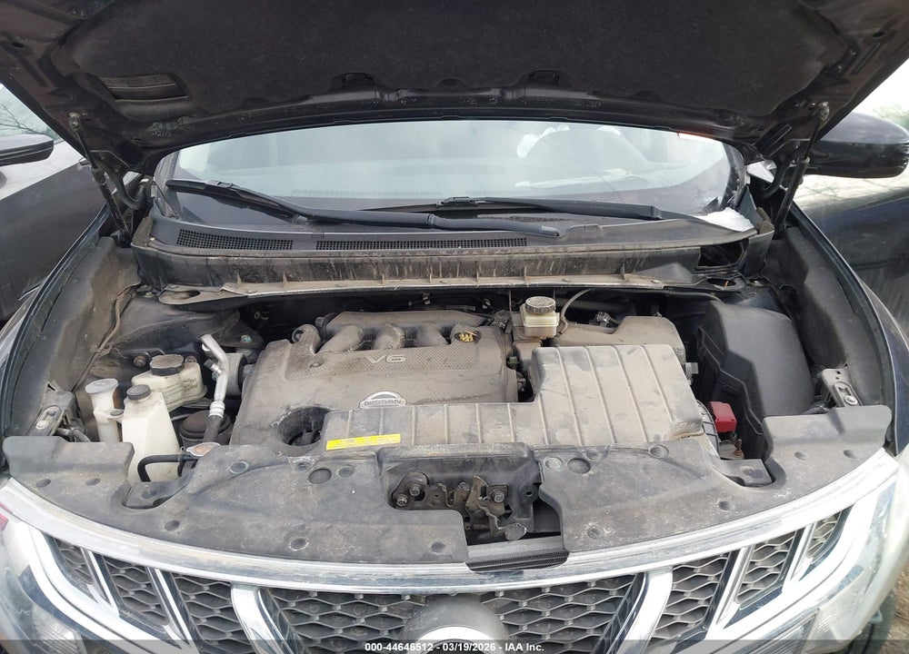 2013 NISSAN MURANO S VIN: JN8AZ1MU9DW210083