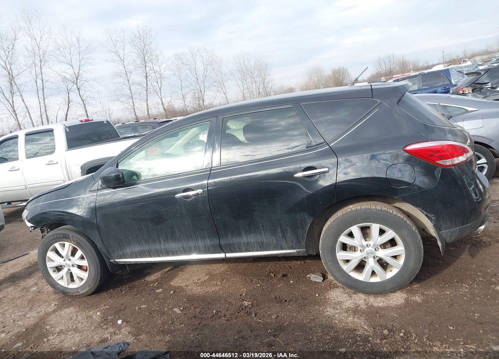 2013 NISSAN MURANO S VIN: JN8AZ1MU9DW210083