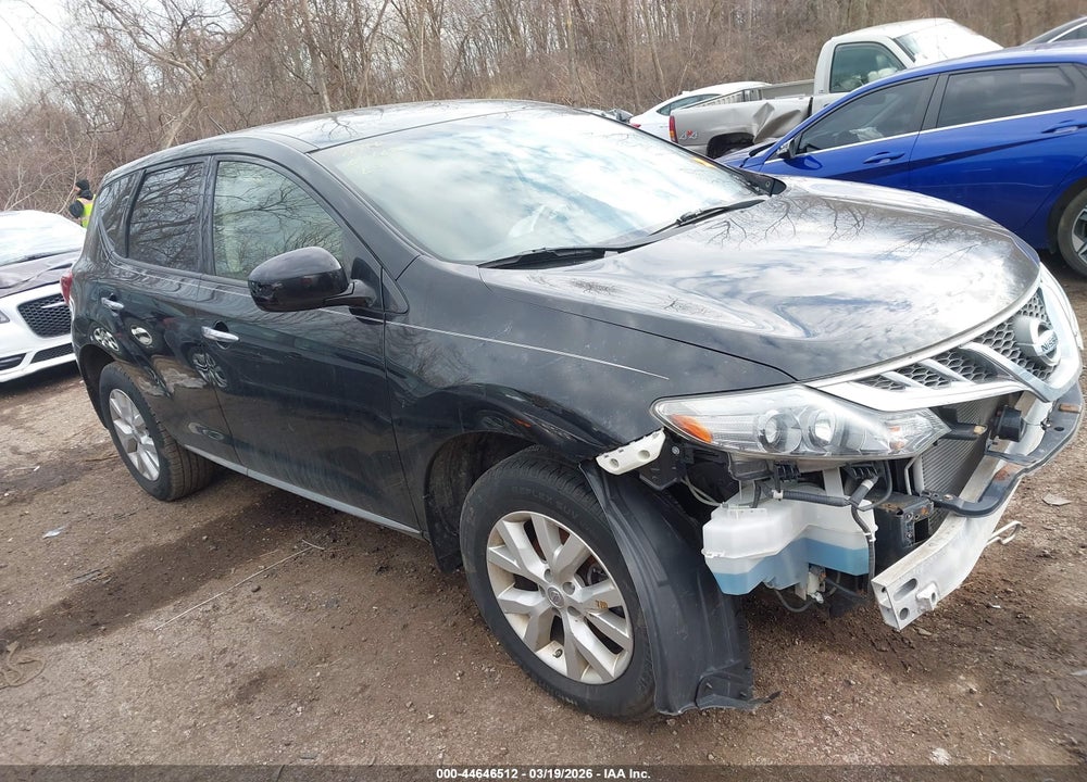 2013 NISSAN MURANO S VIN: JN8AZ1MU9DW210083