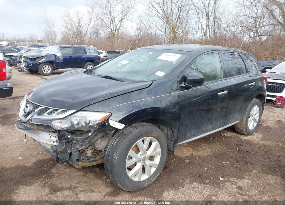 2013 NISSAN MURANO S VIN: JN8AZ1MU9DW210083