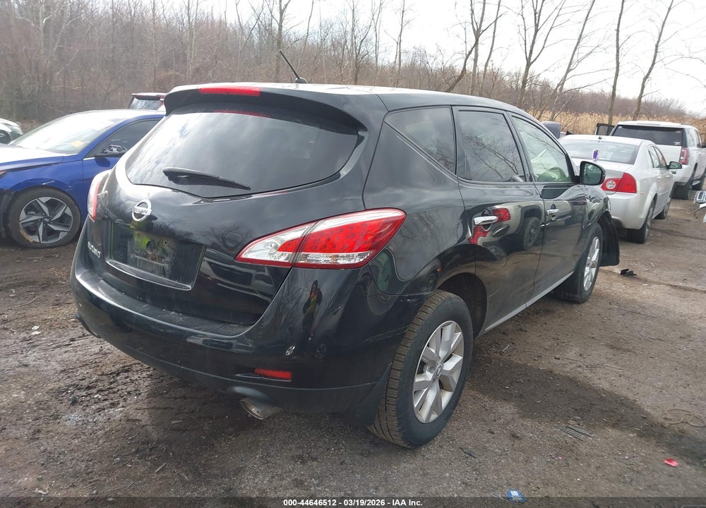 2013 NISSAN MURANO S VIN: JN8AZ1MU9DW210083