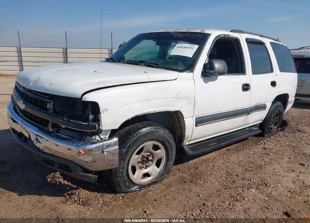 2004 CHEVROLET TAHOE LS VIN: 1GNEK13Z44J178551