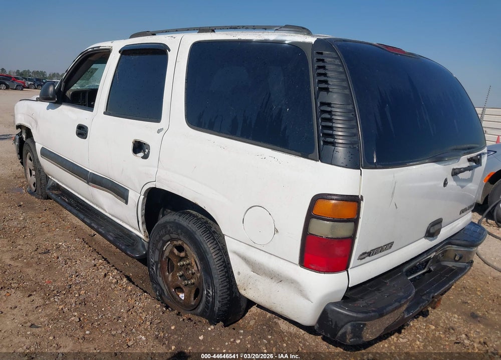 2004 CHEVROLET TAHOE LS VIN: 1GNEK13Z44J178551