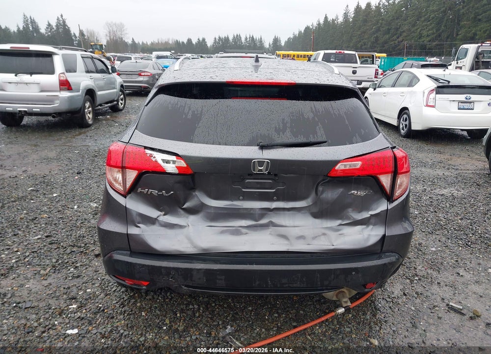 2016 HONDA HR-V EX-L VIN: 3CZRU6H74GM756660