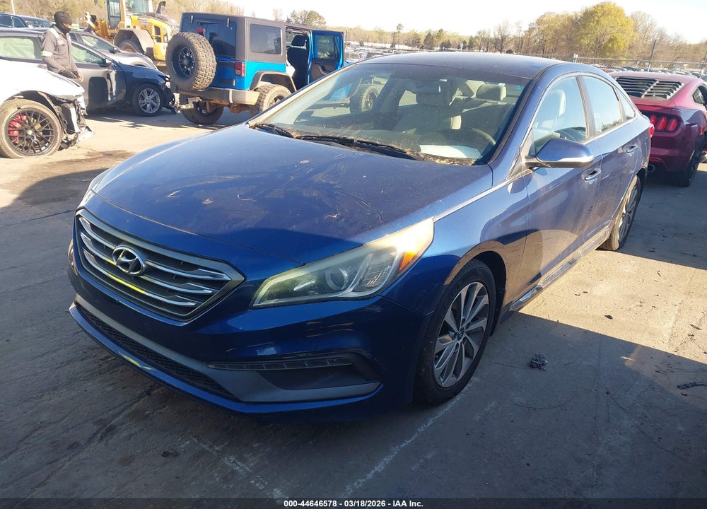 2015 HYUNDAI SONATA SPORT VIN: 5NPE34AF8FH190763