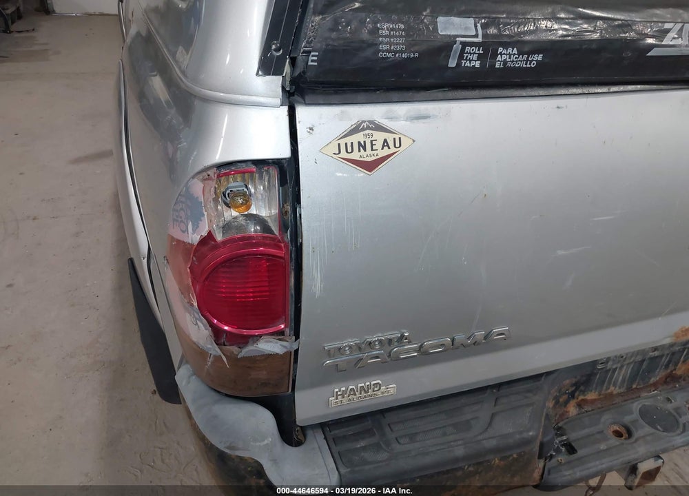 2006 TOYOTA TACOMA BASE V6 VIN: 5TEUU42N96Z148002