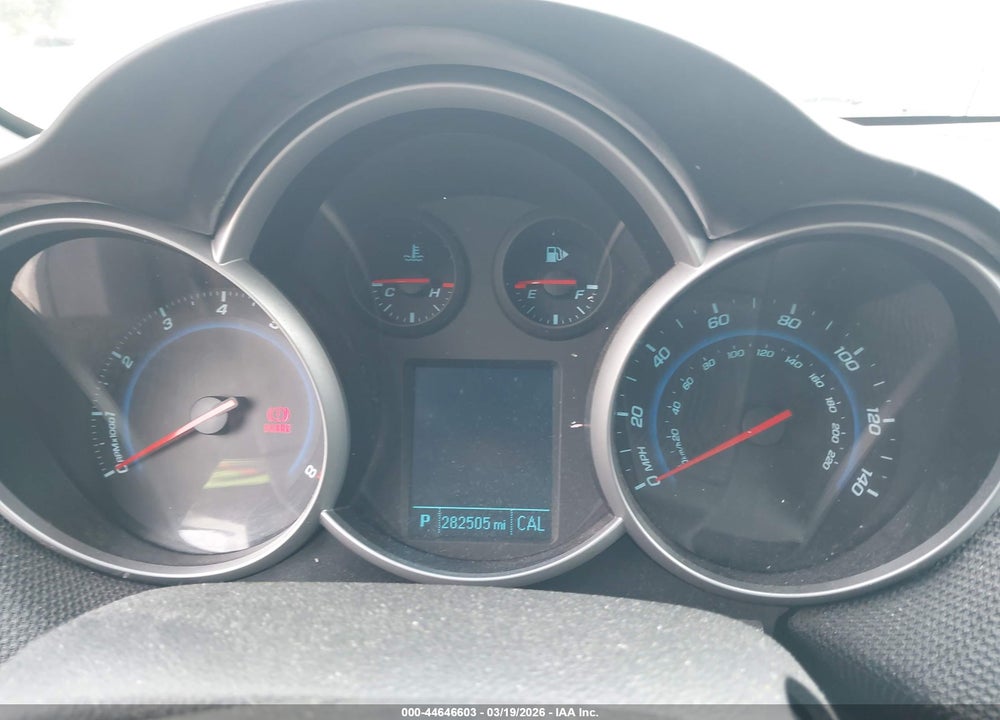 2013 CHEVROLET CRUZE 1LT AUTO VIN: 1G1PC5SB5D7122232