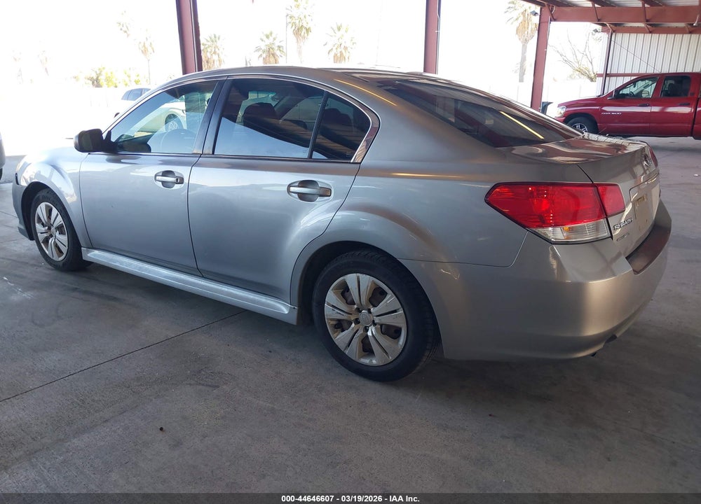 2010 SUBARU LEGACY 2.5I VIN: 4S3BMAA65A1238301
