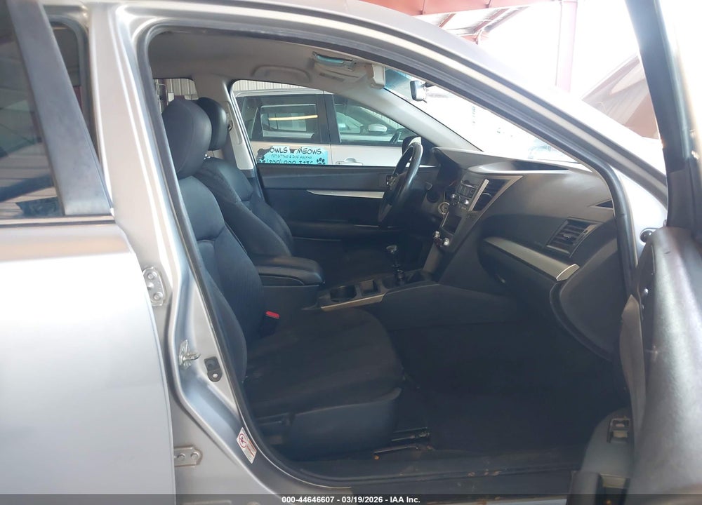 2010 SUBARU LEGACY 2.5I VIN: 4S3BMAA65A1238301
