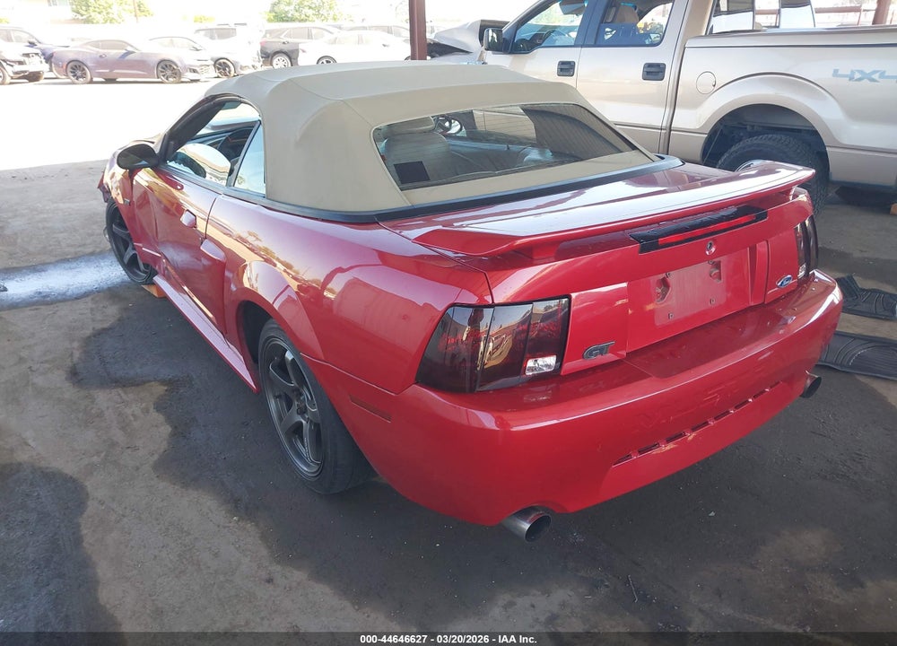 2001 FORD MUSTANG GT VIN: 1FAFP45X51F133330