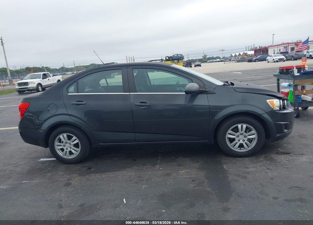 2016 CHEVROLET SONIC LT AUTO VIN: 1G1JC5SH0G4142999