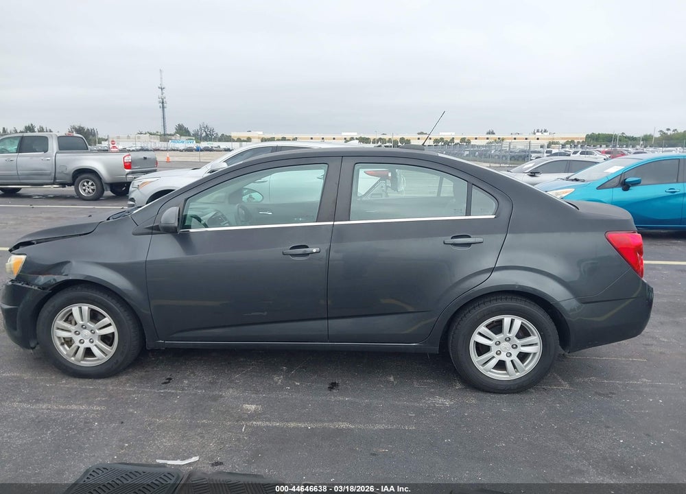2016 CHEVROLET SONIC LT AUTO VIN: 1G1JC5SH0G4142999