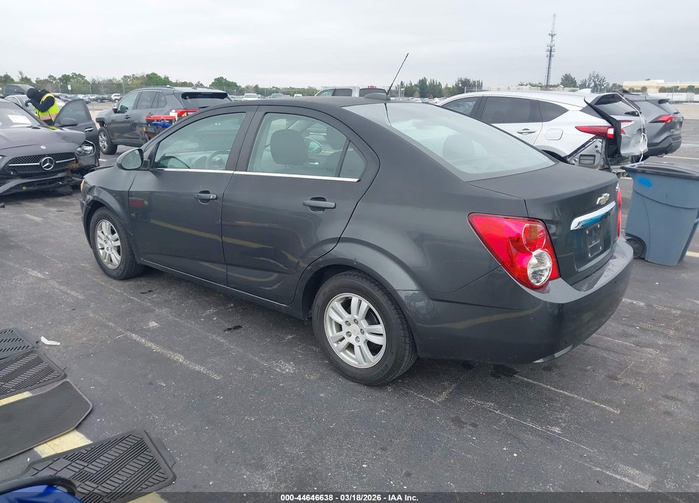 2016 CHEVROLET SONIC LT AUTO VIN: 1G1JC5SH0G4142999