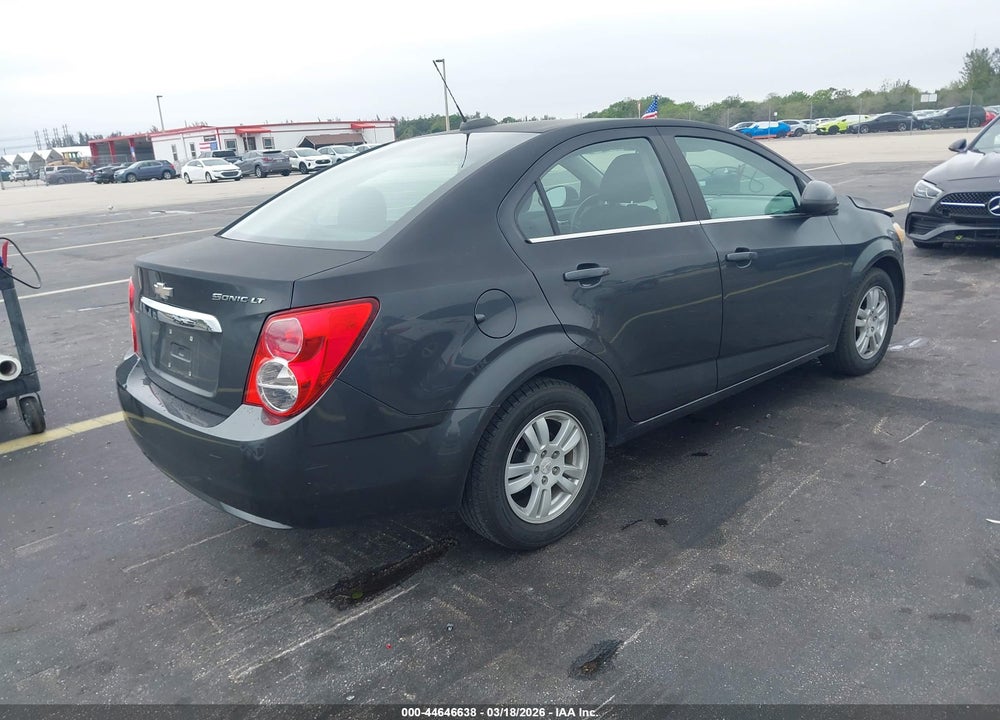 2016 CHEVROLET SONIC LT AUTO VIN: 1G1JC5SH0G4142999