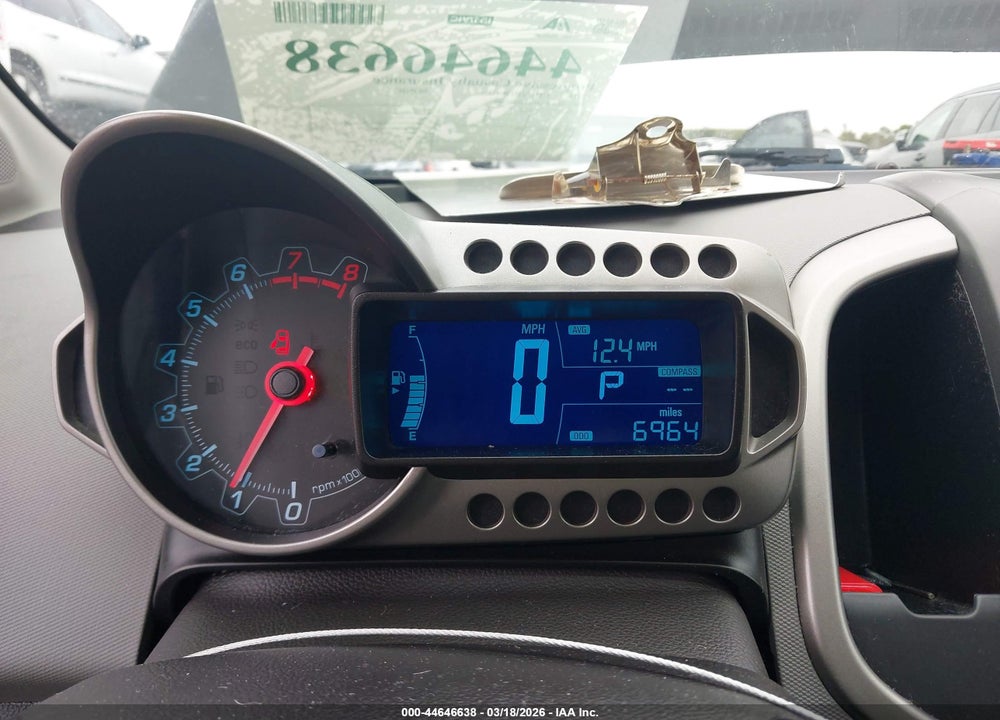 2016 CHEVROLET SONIC LT AUTO VIN: 1G1JC5SH0G4142999