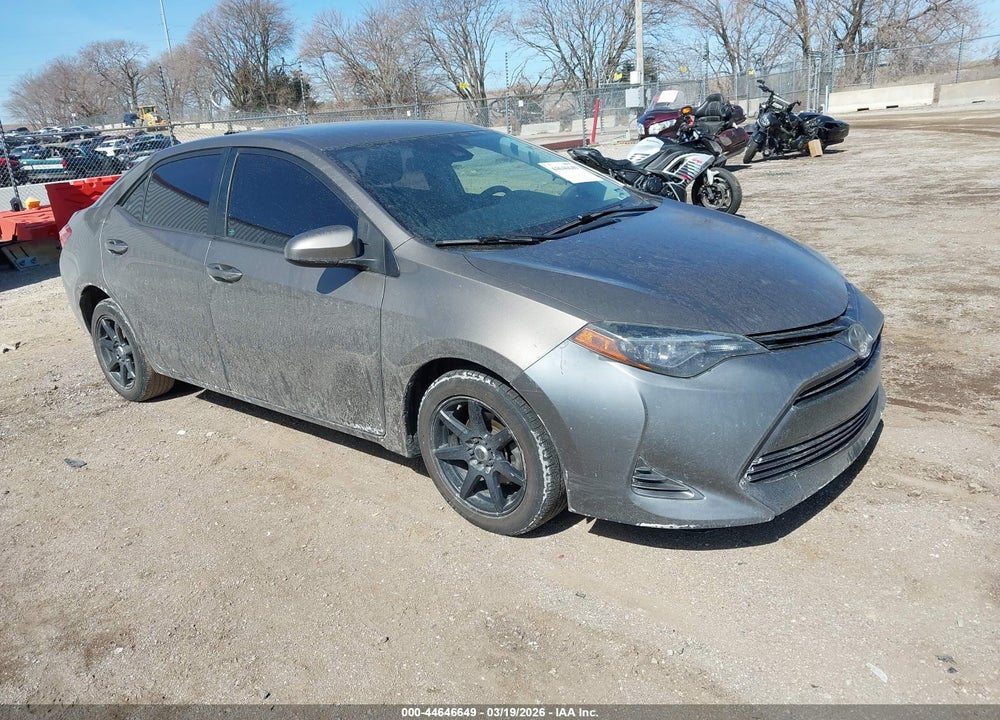 2017 TOYOTA COROLLA LE VIN: 2T1BURHE6HC929368