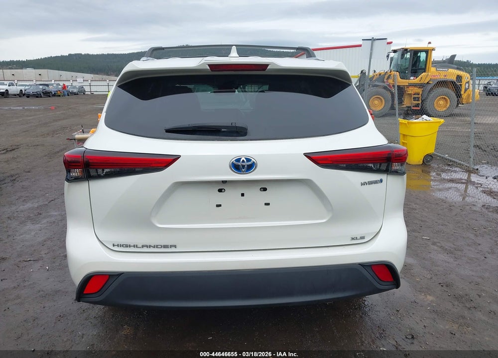 2020 TOYOTA HIGHLANDER HYBRID XLE VIN: 5TDGBRCH9LS510380