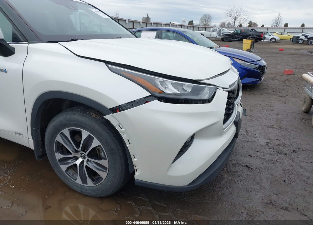 2020 TOYOTA HIGHLANDER HYBRID XLE VIN: 5TDGBRCH9LS510380