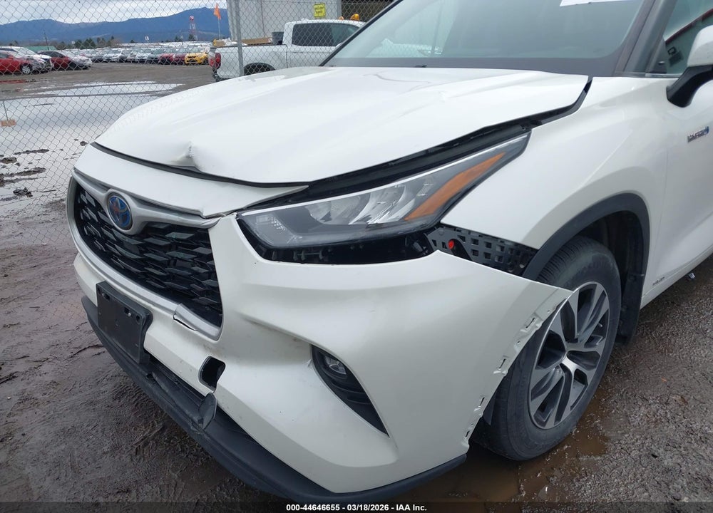 2020 TOYOTA HIGHLANDER HYBRID XLE VIN: 5TDGBRCH9LS510380