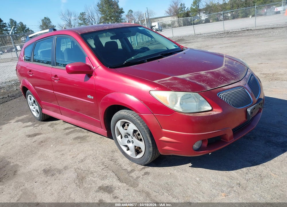 2007 PONTIAC VIBE VIN: 5Y2SL65837Z400142