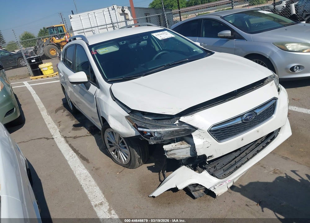 2018 SUBARU IMPREZA 2.0I PREMIUM VIN: 4S3GTAD65J3720906