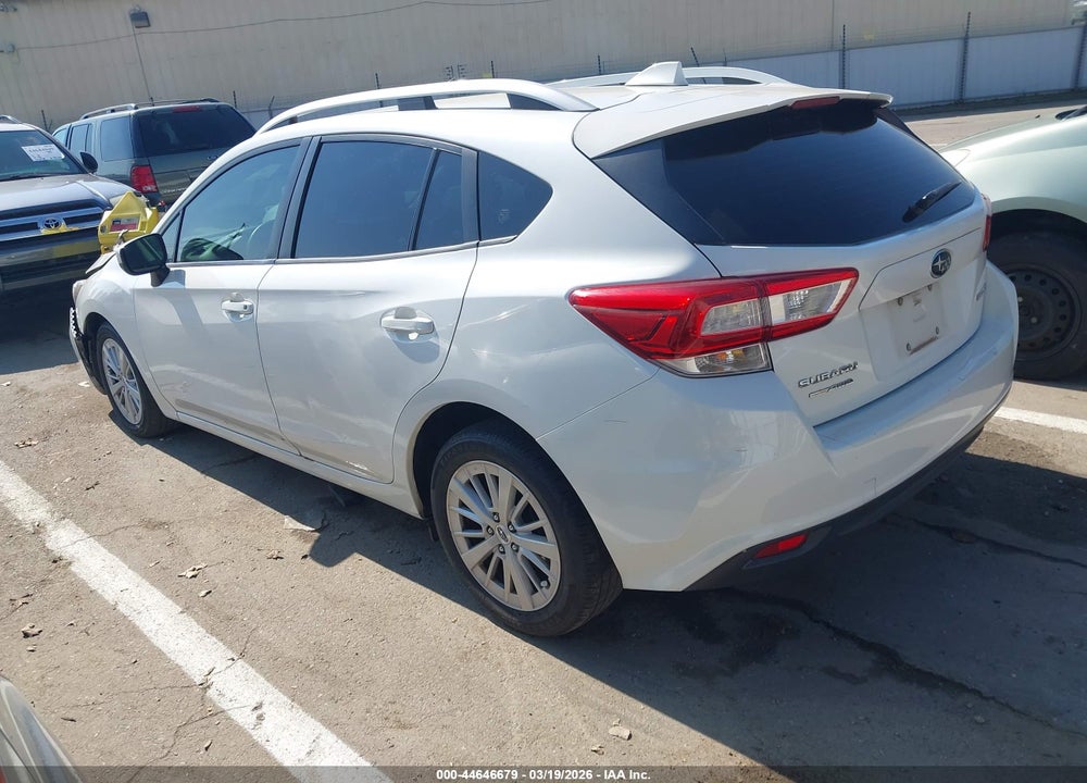 2018 SUBARU IMPREZA 2.0I PREMIUM VIN: 4S3GTAD65J3720906
