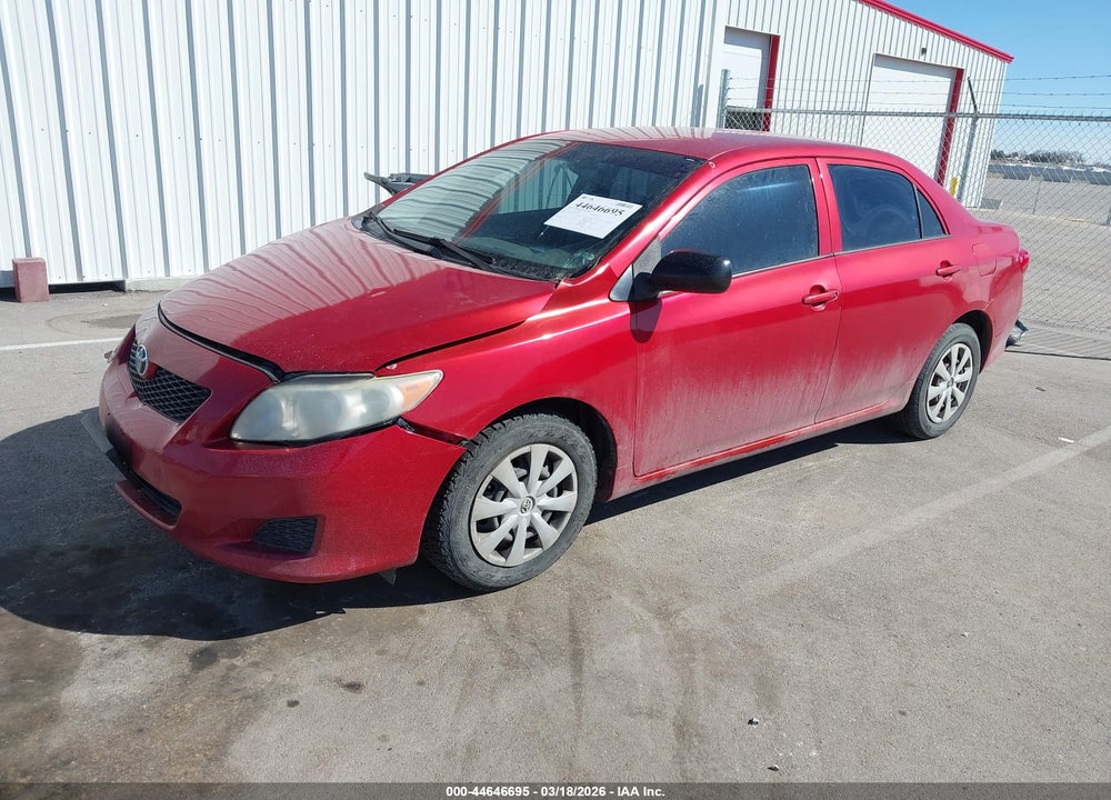 2009 TOYOTA COROLLA VIN: JTDBL40E59J048393