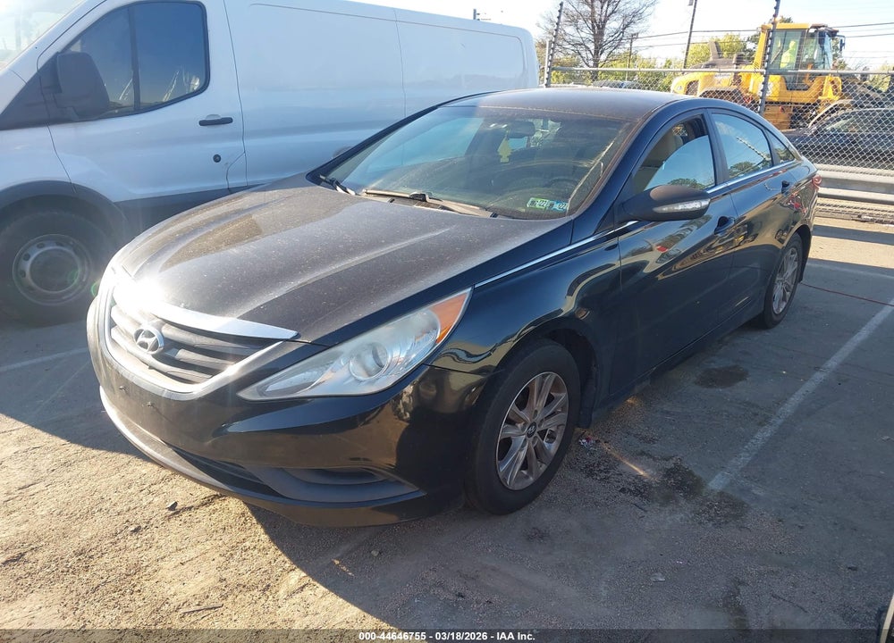 2014 HYUNDAI SONATA GLS VIN: 5NPEB4AC3EH863269