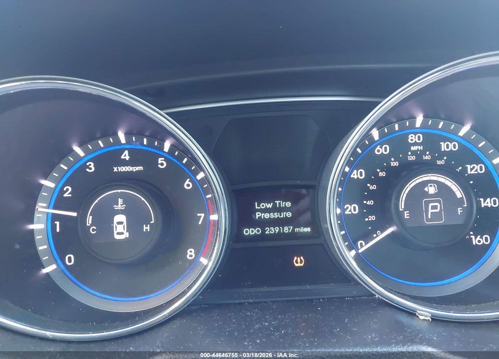 2014 HYUNDAI SONATA GLS VIN: 5NPEB4AC3EH863269