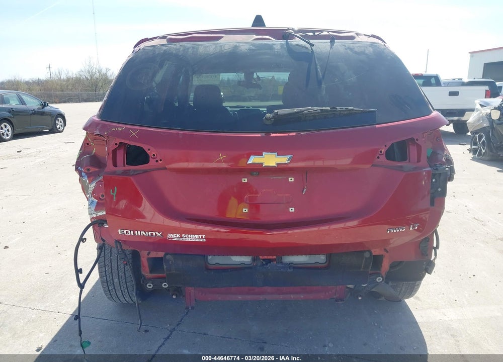 2018 CHEVROLET EQUINOX LT VIN: 2GNAXSEV5J6191902