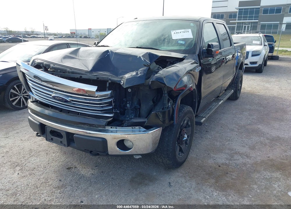 2013 FORD F-150 LARIAT VIN: 1FTFW1EF4DKF24967