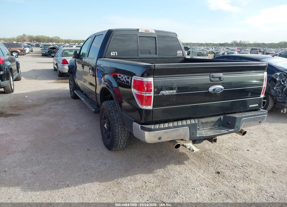 2013 FORD F-150 LARIAT VIN: 1FTFW1EF4DKF24967