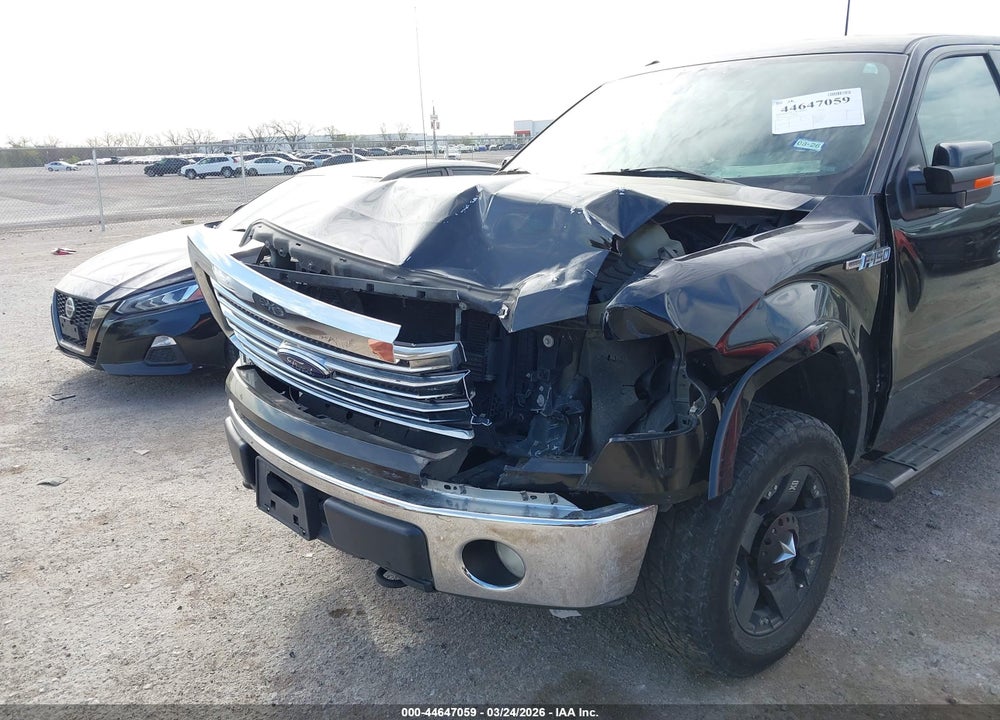 2013 FORD F-150 LARIAT VIN: 1FTFW1EF4DKF24967