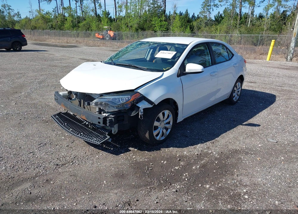 2017 TOYOTA COROLLA LE VIN: 5YFBURHE1HP730597