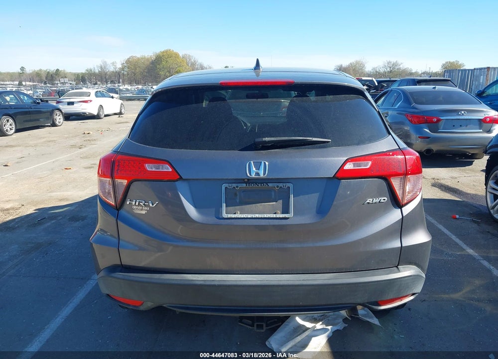 2016 HONDA HR-V EX VIN: 3CZRU6H57GM721092