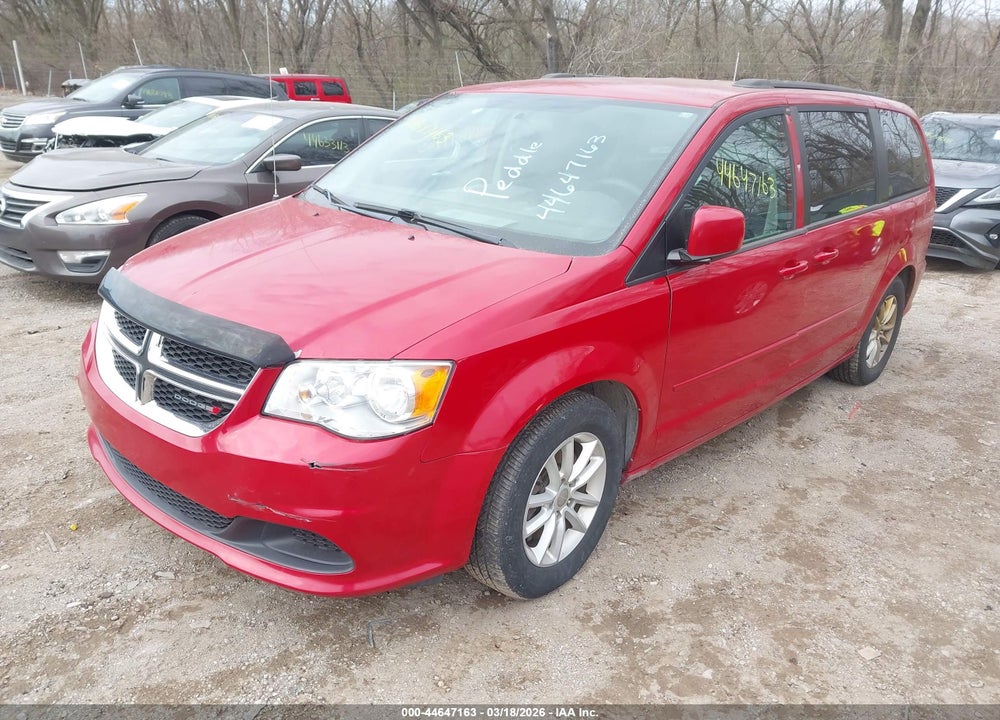 2016 DODGE GRAND CARAVAN SXT VIN: 2C4RDGCG3GR168681