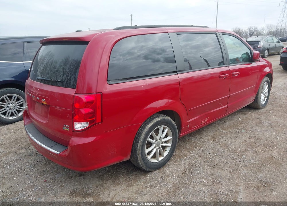 2016 DODGE GRAND CARAVAN SXT VIN: 2C4RDGCG3GR168681