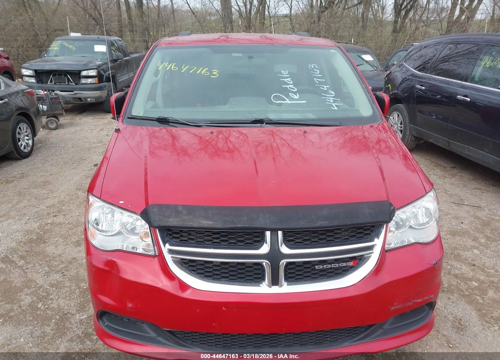 2016 DODGE GRAND CARAVAN SXT VIN: 2C4RDGCG3GR168681