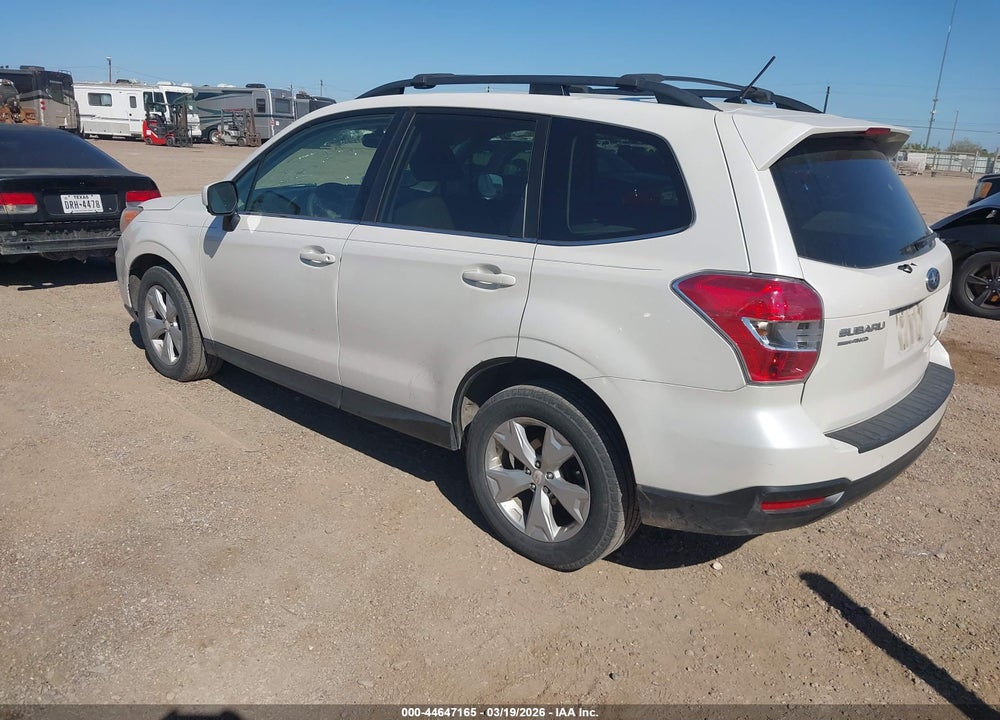 2015 SUBARU FORESTER 2.5I LIMITED VIN: JF2SJAHC6FH532116