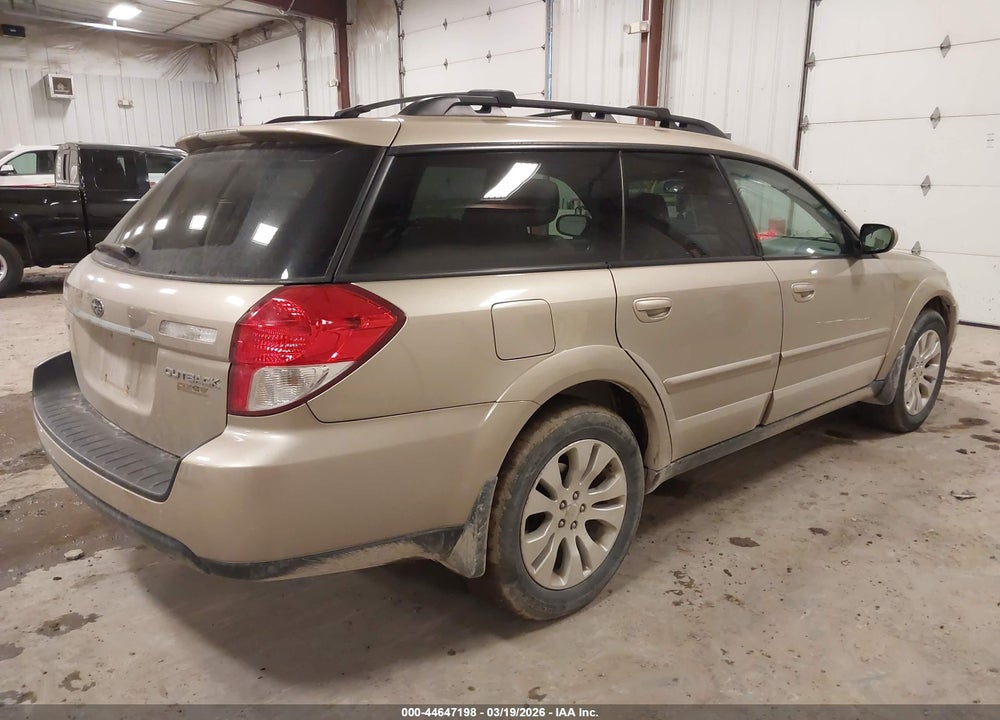 2009 SUBARU OUTBACK 2.5I LIMITED VIN: 4S4BP66C197346034