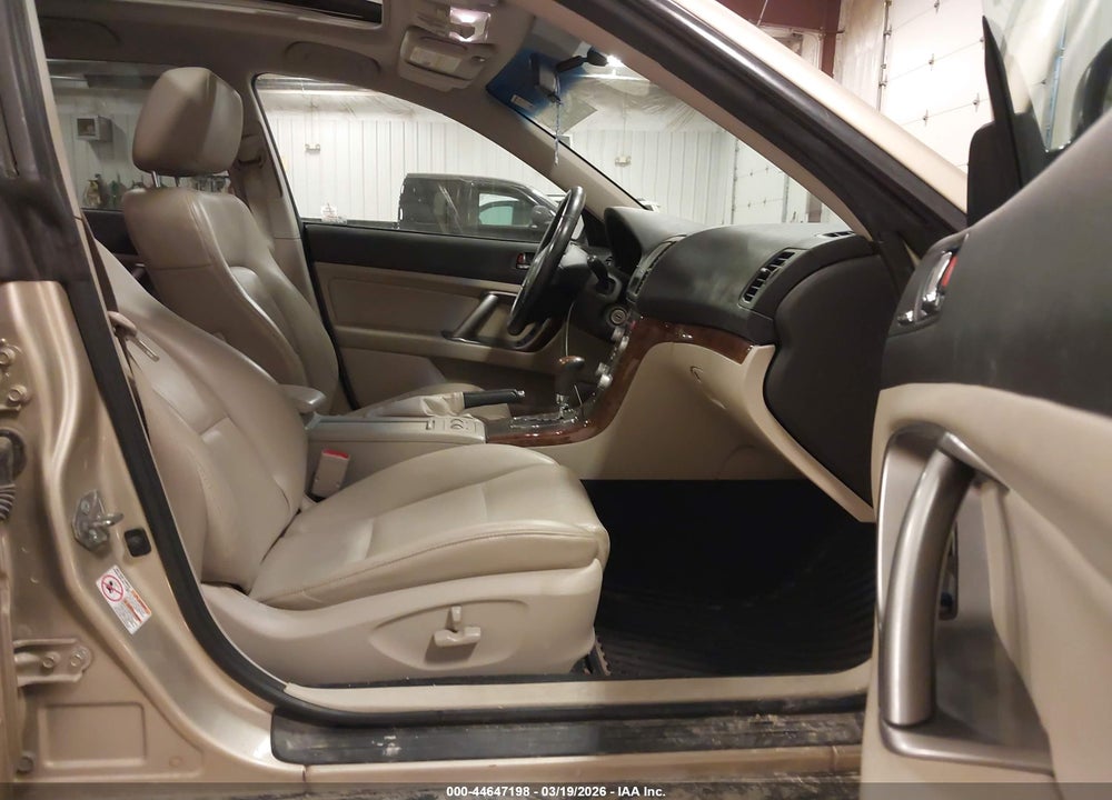 2009 SUBARU OUTBACK 2.5I LIMITED VIN: 4S4BP66C197346034
