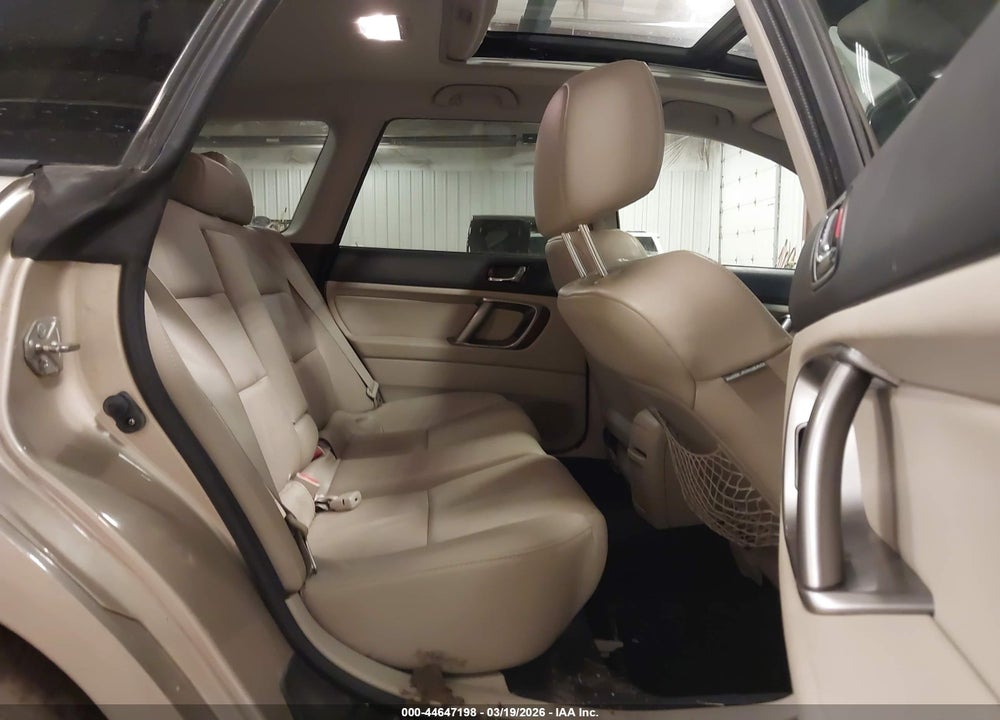 2009 SUBARU OUTBACK 2.5I LIMITED VIN: 4S4BP66C197346034