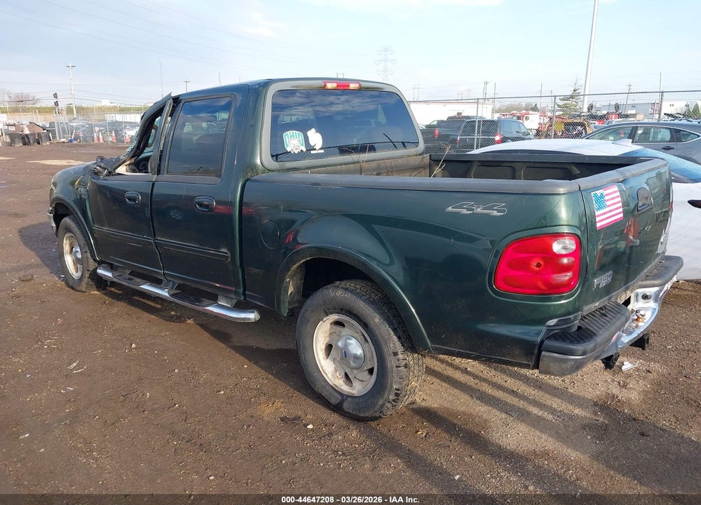 2003 FORD F-150 LARIAT/XLT VIN: 1FTRW08L83KC11055