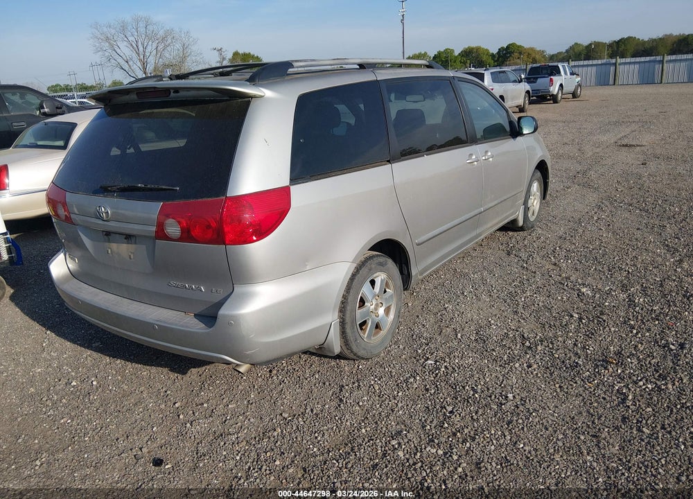 2008 TOYOTA SIENNA LE VIN: 5TDZK23C48S181518