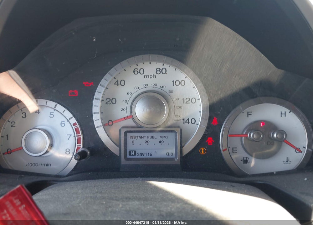 2011 HONDA PILOT TOURING VIN: 5FNYF3H95BB047440